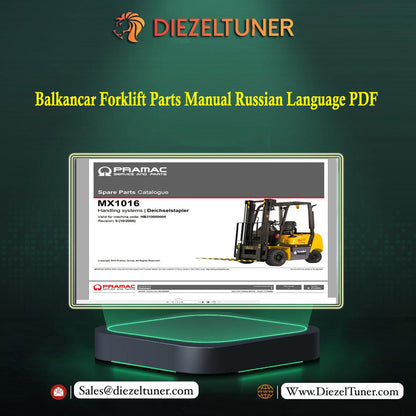 Balkancar Forklift Parts Manual Russian Language PDF - Diezeltuner Shop 