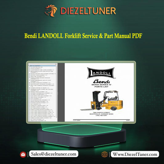Bendi LANDOLL Forklift Service & Part Manual PDF - Diezeltuner Shop 