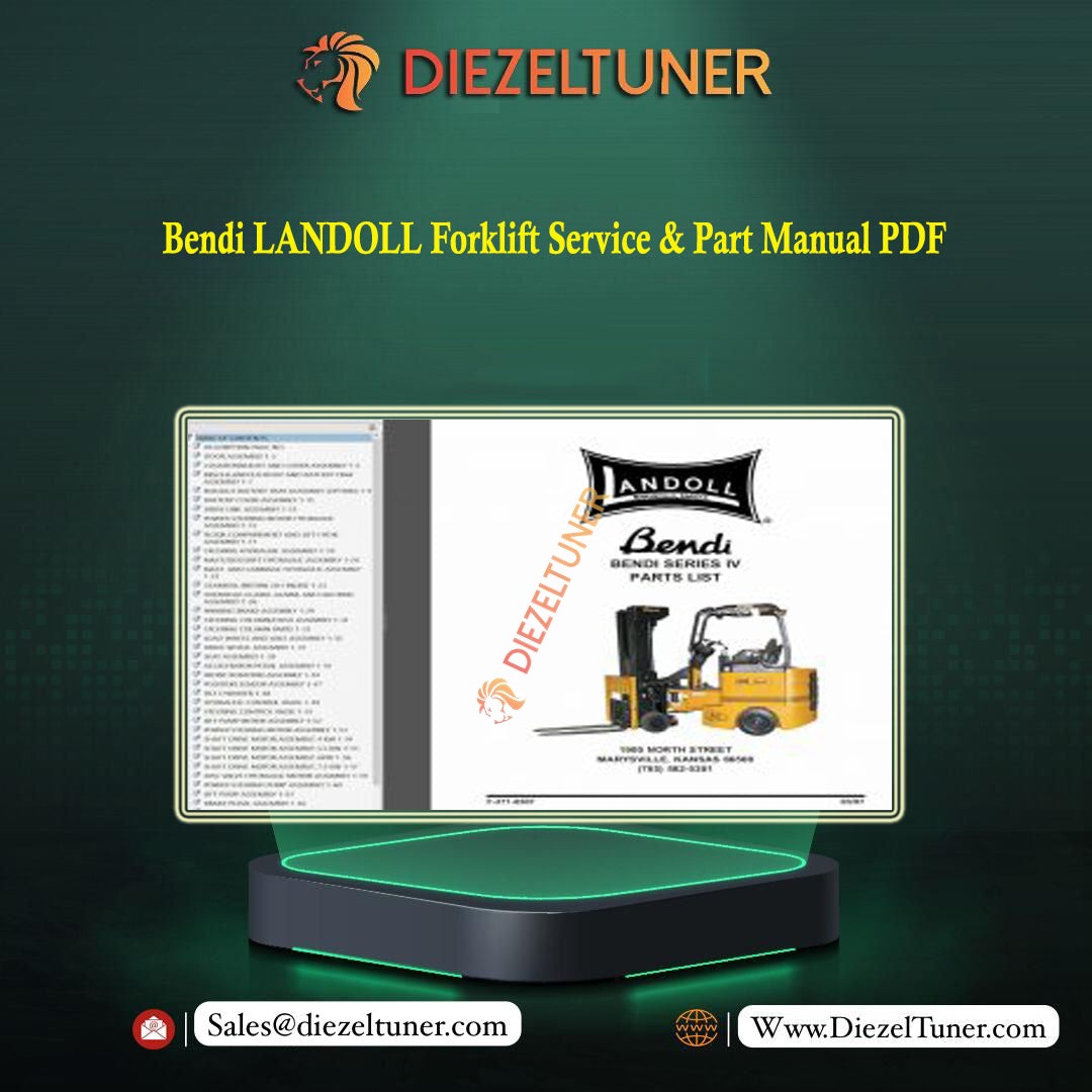 Bendi LANDOLL Forklift Service & Part Manual PDF - Diezeltuner Shop 