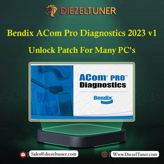 Bendix ACom Pro Diagnostics 2023 v1 + Unlock Patch For Many PC's - Diezeltuner Shop  #
