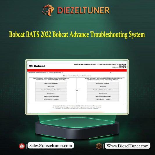 Bobcat BATS 2022 Bobcat Advance Troubleshooting System – Multi Language - Diezeltuner Shop 