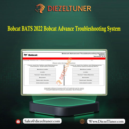 Bobcat BATS 2022 Bobcat Advance Troubleshooting System – Multi Language - Diezeltuner Shop 
