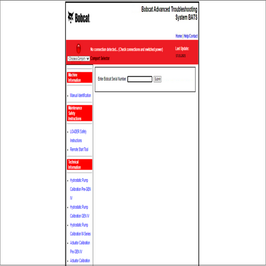Bobcat BATS 2022 Bobcat Advance Troubleshooting System – Multi Language - Diezeltuner Shop 