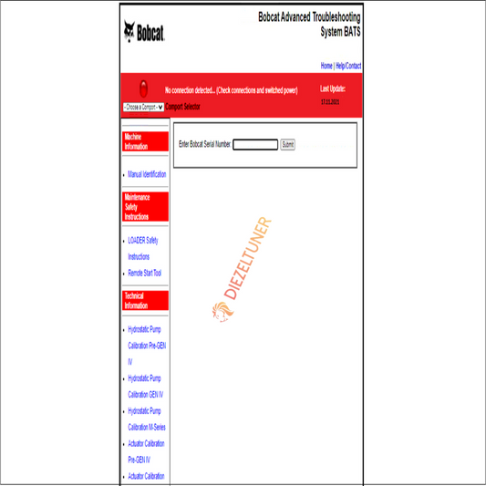 Bobcat BATS 2022 Bobcat Advance Troubleshooting System – Multi Language - Diezeltuner Shop 