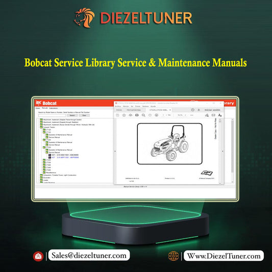 Bobcat Service Library Service & Maintenance Manuals - Diezeltuner Shop 