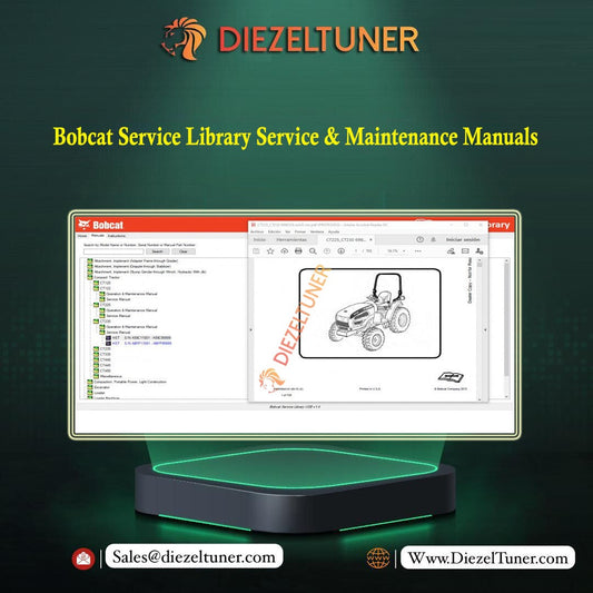 Bobcat Service Library Service & Maintenance Manuals - Diezeltuner Shop 