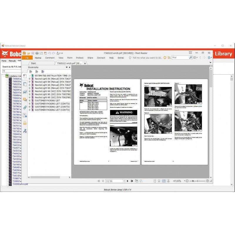 Bobcat Service Library Service & Maintenance Manuals - Diezeltuner Shop 