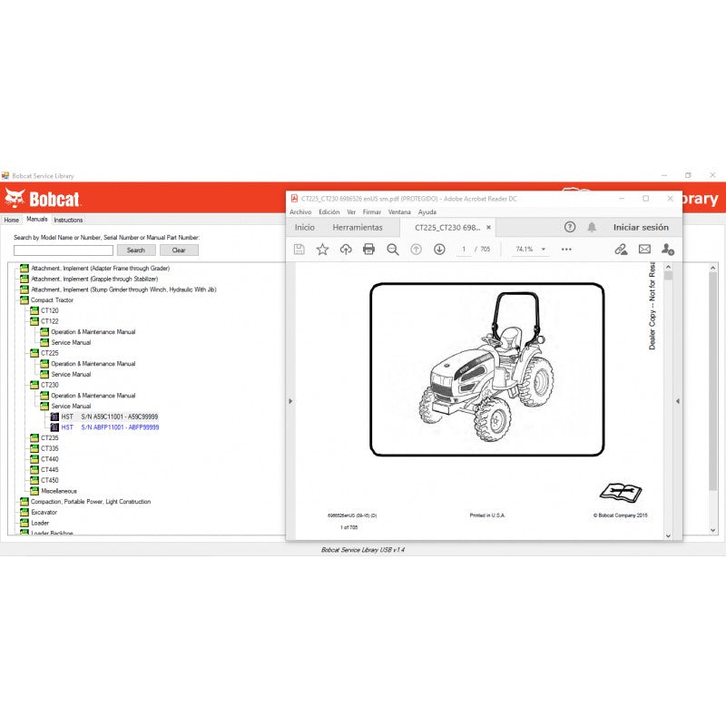 Bobcat Service Library Service & Maintenance Manuals - Diezeltuner Shop 