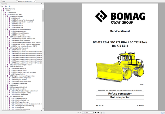 Bomag Service Training & Operating Manuals - Diezeltuner Shop 