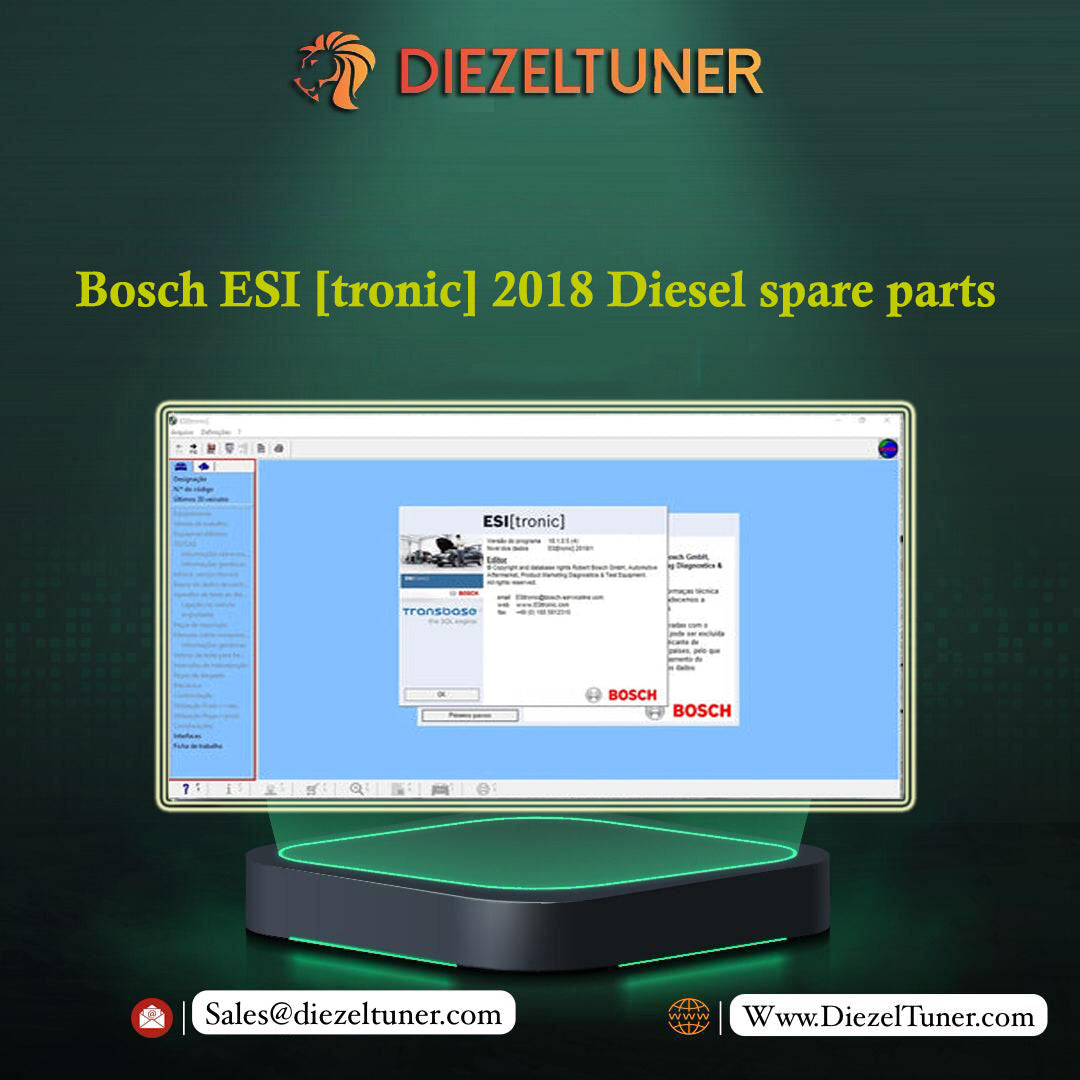 Bosch ESI [tronic] Diesel spare parts, injection pump test plans + Unlock KG - Diezeltuner Shop  #