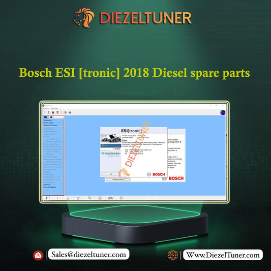 Bosch ESI [tronic] Diesel spare parts, injection pump test plans + Unlock KG 
