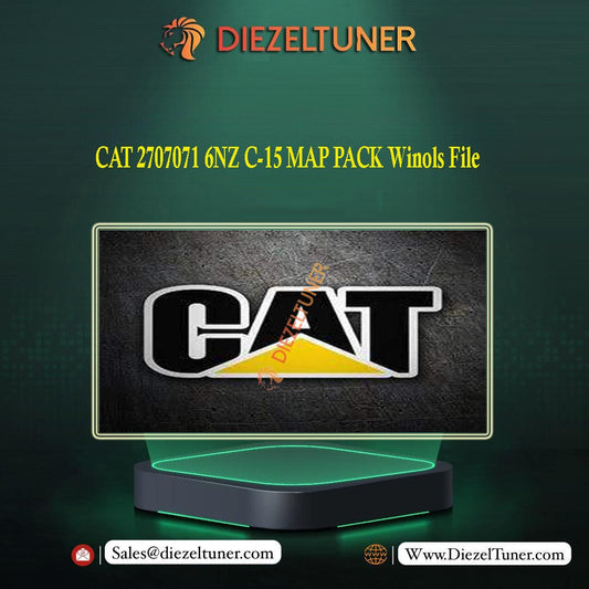 CAT 2707071 6NZ C-15 MAP PACK Winols File - Diezeltuner Shop 