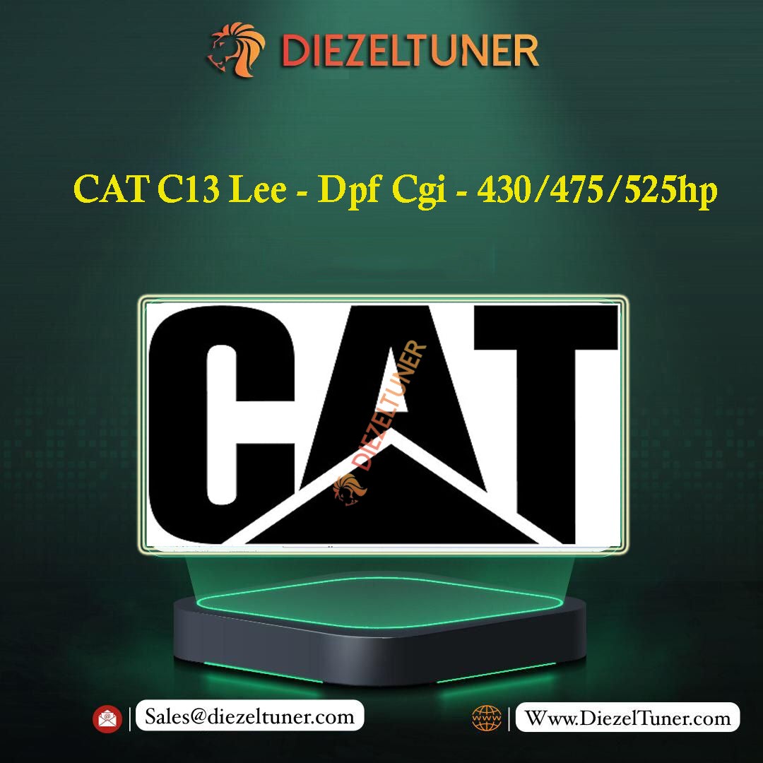 Caterpillar C13 Lee – ECM Flash Files 430/475/525HP