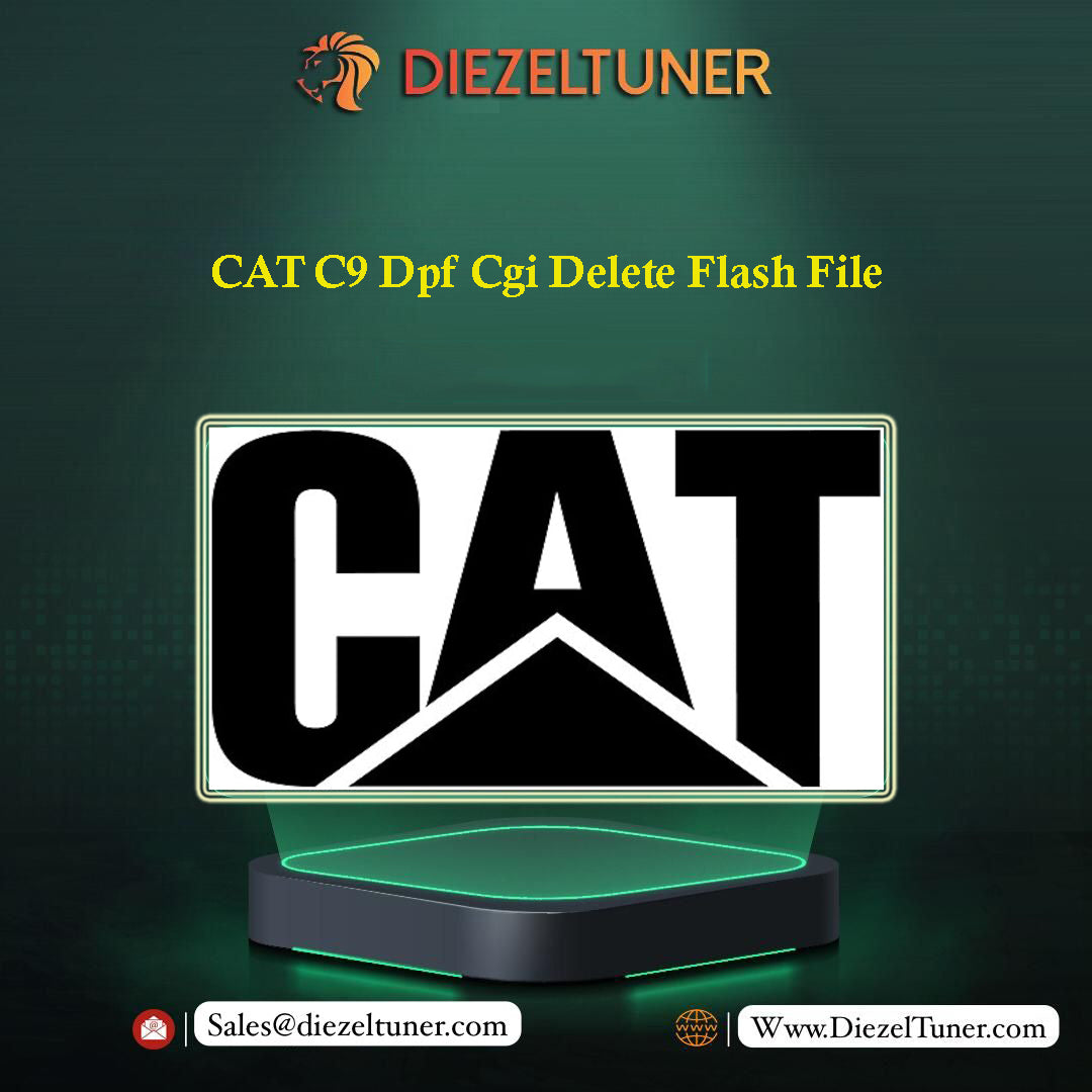 CAT C9 Dpf Cgi Delete Flash File