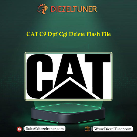CAT C9 Dpf Cgi Delete Flash File