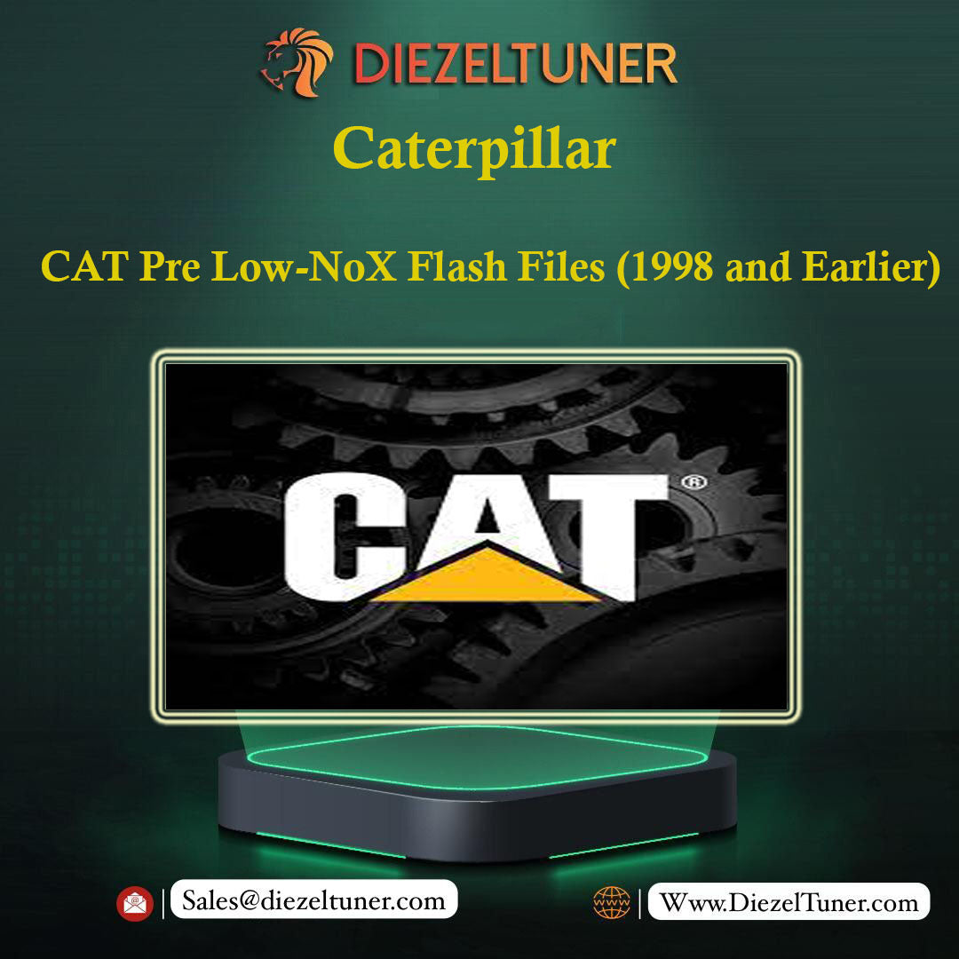 CAT Pre Low-NoX Flash Files (1998 and Earlier) Big Collection 