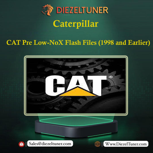 CAT Pre Low-NoX Flash Files (1998 and Earlier) Big Collection - Diezeltuner Shop 
