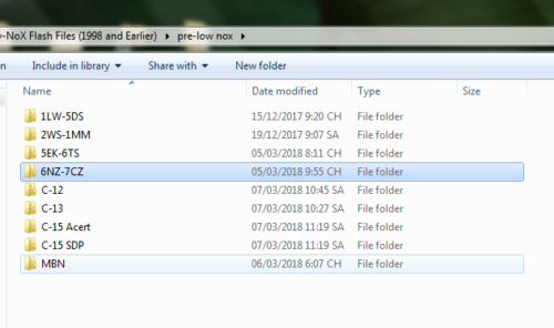 CAT Pre Low-NoX Flash Files (1998 and Earlier) Big Collection 