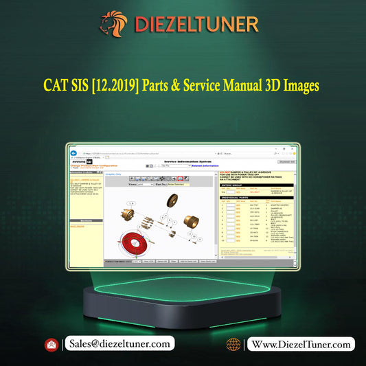 CAT SIS [12.2019] Parts & Service Manual 3D Images - Diezeltuner Shop 