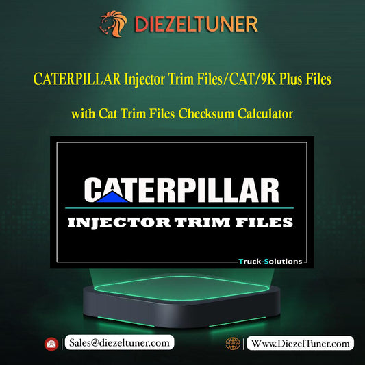 CATERPILLAR Injector Trim Files/CAT/9K Plus Files + Cat Trim Files Checksum Calculator - Diezeltuner Shop 