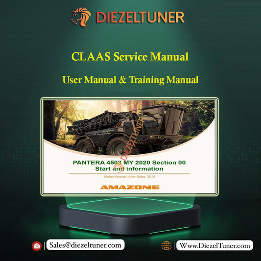 CLAAS Service Manual, User Manual & Training Manual - Diezeltuner Shop 