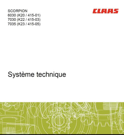 CLAAS Service Manual, User Manual & Training Manual - Diezeltuner Shop 