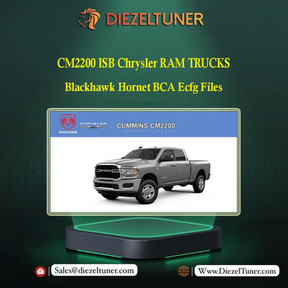 CM2200 ISB Chrysler RAM TRUCKS Blackhawk Hornet BCA Ecfg Files - Diezeltuner Shop 
