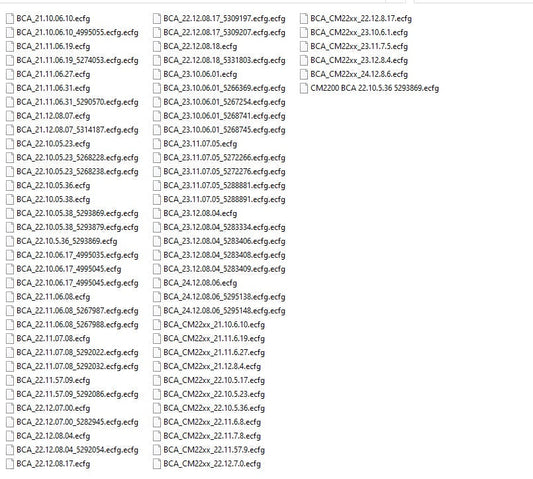 CM2200 ISB Chrysler RAM TRUCKS Blackhawk Hornet BCA Ecfg Files - Diezeltuner Shop 