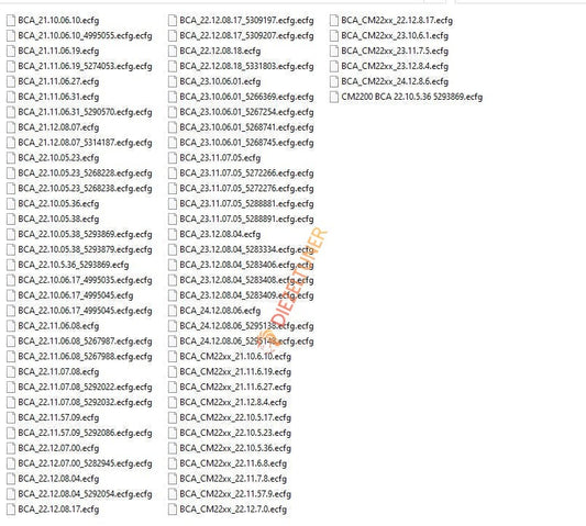 CM2200 ISB Chrysler RAM TRUCKS Blackhawk Hornet BCA Ecfg Files - Diezeltuner Shop 