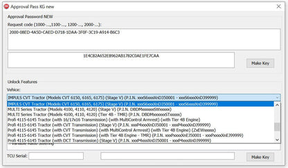 CNH New Approval Password + Unlock Features 2023 V2