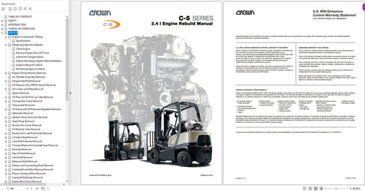 CROWN Forklift Truck Service Manuals & Parts Manual DVD - Diezeltuner Shop 