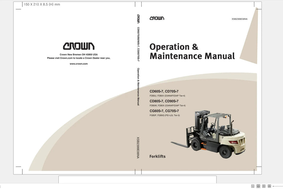 CROWN Forklift Truck Service Manuals & Parts Manual DVD - Diezeltuner Shop 