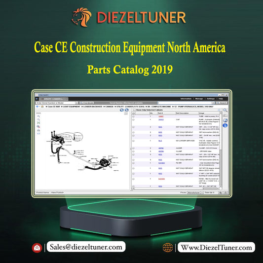 Case CE Construction Equipment North America – Parts Catalog 2019 - Diezeltuner Shop 