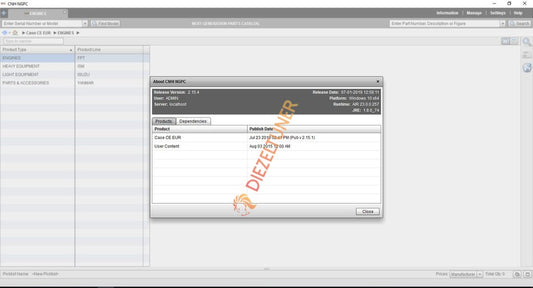 Case Construction EU [07.2019] + Case IH AG EU [07.2019] Spare Parts Catalog 