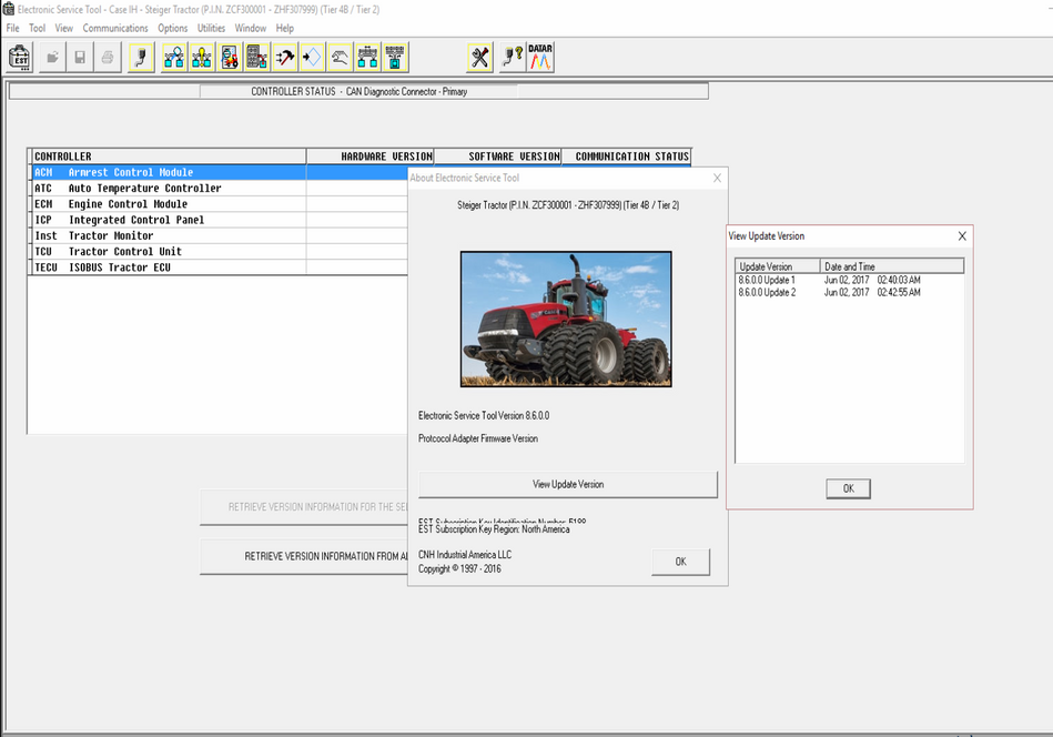 Case / New Holland CNH EST 9.8 UP 4.0 Diagnostic Software 2023 - Diezeltuner Shop 