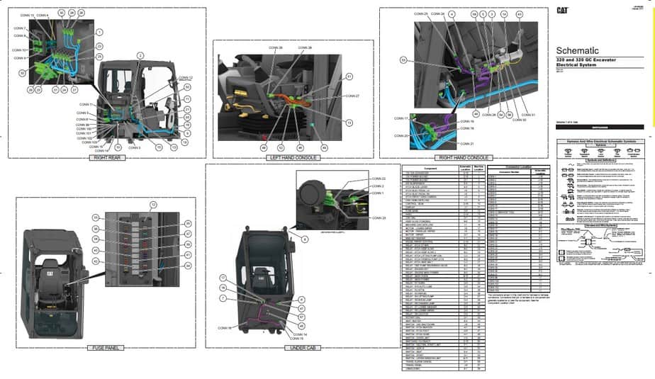 Cat Excavator Parts Manual & Wiring Diagram PDF - Diezeltuner Shop 