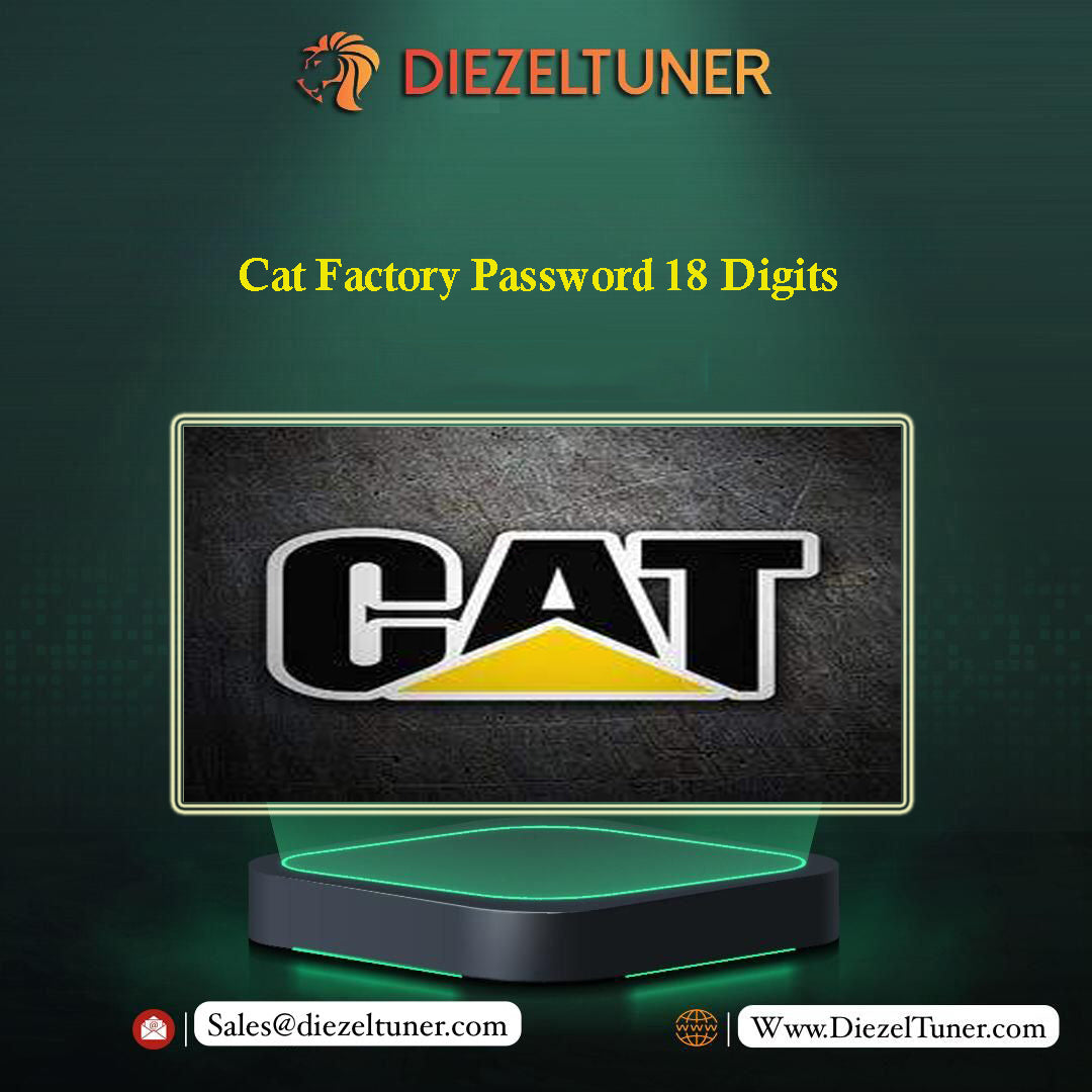 Cat Factory Password 18 Digits - Diezeltuner Shop 