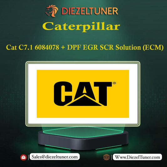 Caterpillar C7.1 6084078 + DPF EGR SCR Solution (ECM) - Diezeltuner Shop 