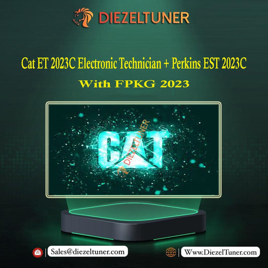 Caterpillar ET 2023C Electronic Technician + Perkins EST 2023C + FPKG 2023 - Diezeltuner Shop 