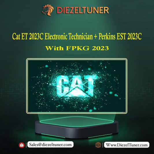 Caterpillar ET 2023C Electronic Technician + Perkins EST 2023C + FPKG 2023 - Diezeltuner Shop 