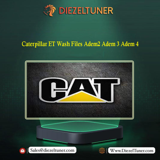 Caterpillar ET Wash Files Adem2 Adem 3 Adem 4 - Diezeltuner Shop 
