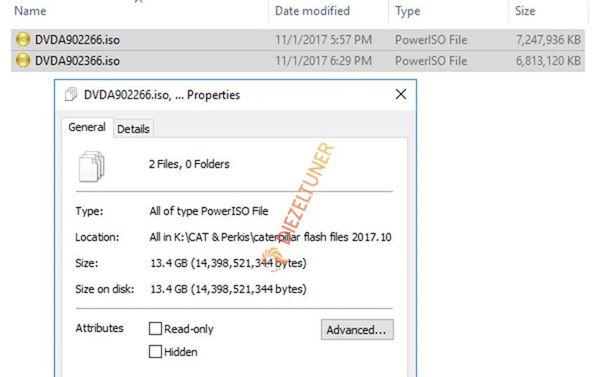 Caterpillar ET3 ET Perkins Flash Files 10.2017 - Diezeltuner Shop 