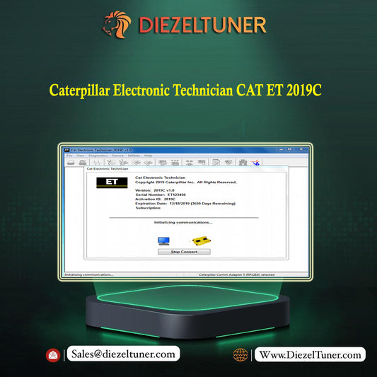 Caterpillar Electronic Technician CAT ET 2019C - Diezeltuner Shop 