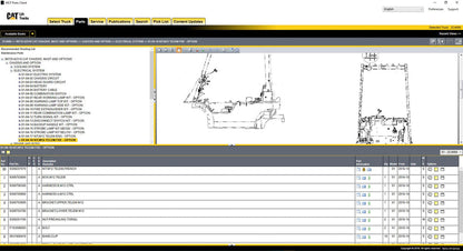 Caterpillar Lift Trucks 2024 MCFS-ASIA Parts Catalog