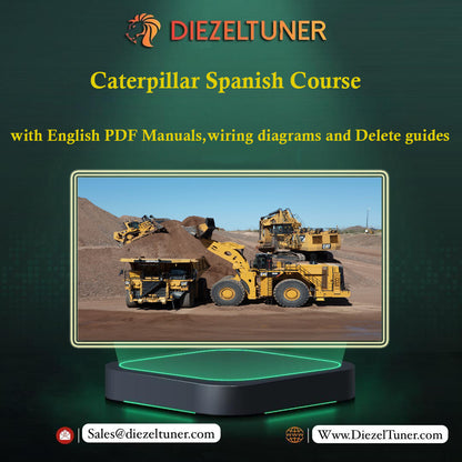 Caterpillar Spanish Course + English PDF Manuals, wiring diagrams and Delete guides - Diezeltuner Shop 