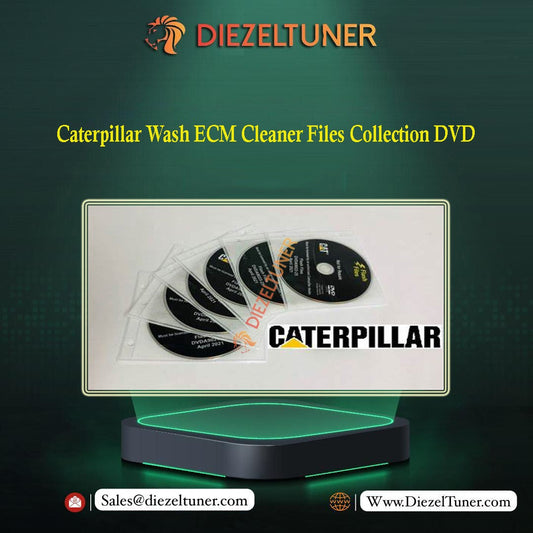 Caterpillar Wash ECM Cleaner Files Collection DVD - Diezeltuner Shop 