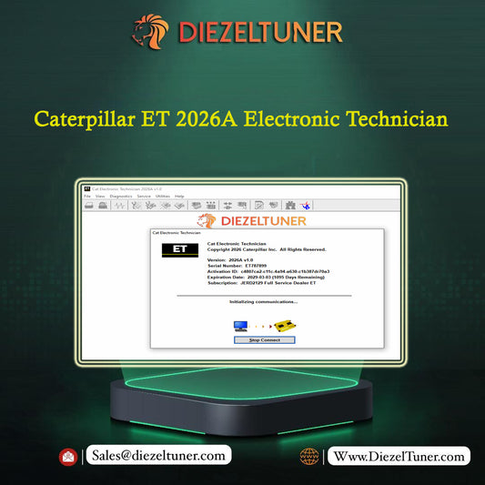 Caterpillar ET 2026A – Electronic Technician + Factory Password Generator