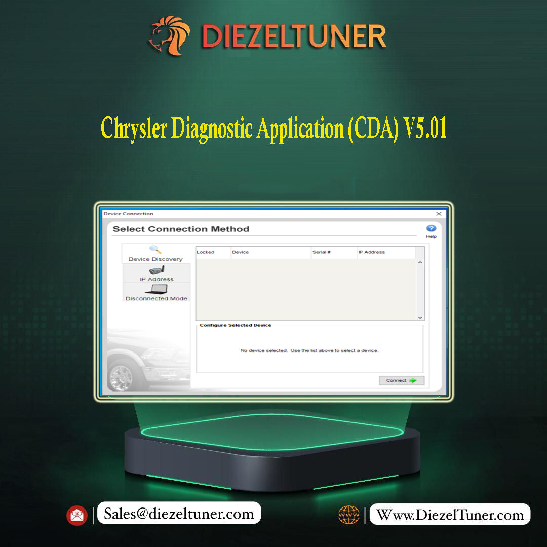 Chrysler Diagnostic Application (CDA) V5.01 Multilingual - Diezeltuner Shop 