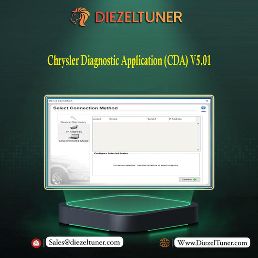 Chrysler Diagnostic Application (CDA) V5.01 Multilingual - Diezeltuner Shop 