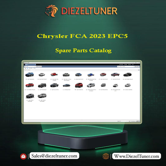 Chrysler FCA 2023 EPC5 Spare Parts Catalog + Unlock Patch - Diezeltuner Shop 